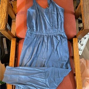 NWT Venus Blue Sleeveless Jumpsuit